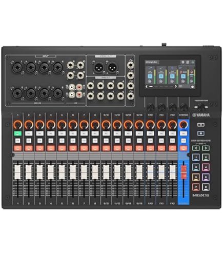 Amazon | ヤマハ YAMAHA デジタルミキサー 18チャンネル MGX12 B
